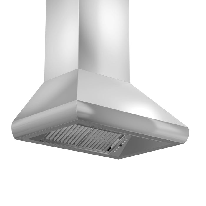 ZLINE Professional Convertible Vent Wall Mount Range Hood in Stainless Steel (587)