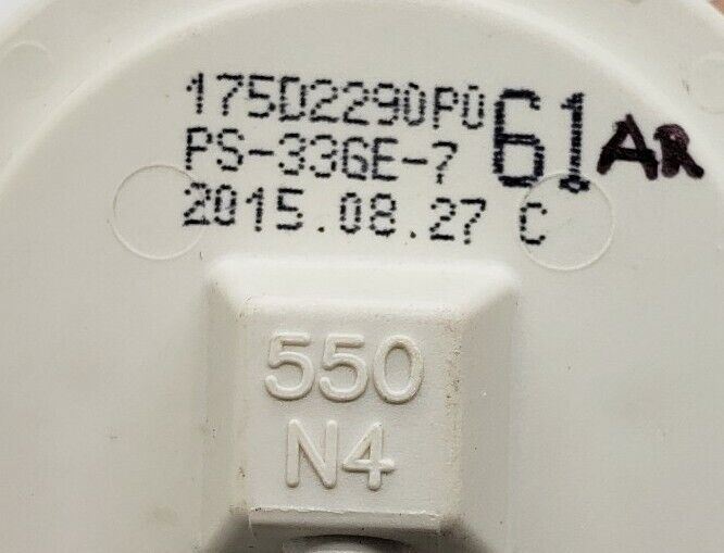 OEM GE Water Pressure Switch 175D2290P061  Same Day Ship