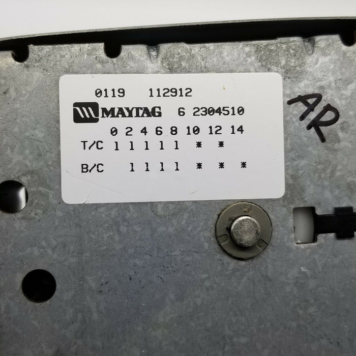 Genuine OEM Maytag Washer Timer 62304510  *Same Day Ship