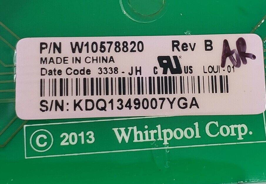 OEM Whirlpool Dryer Control Board W10578820  *Same Day Shipping