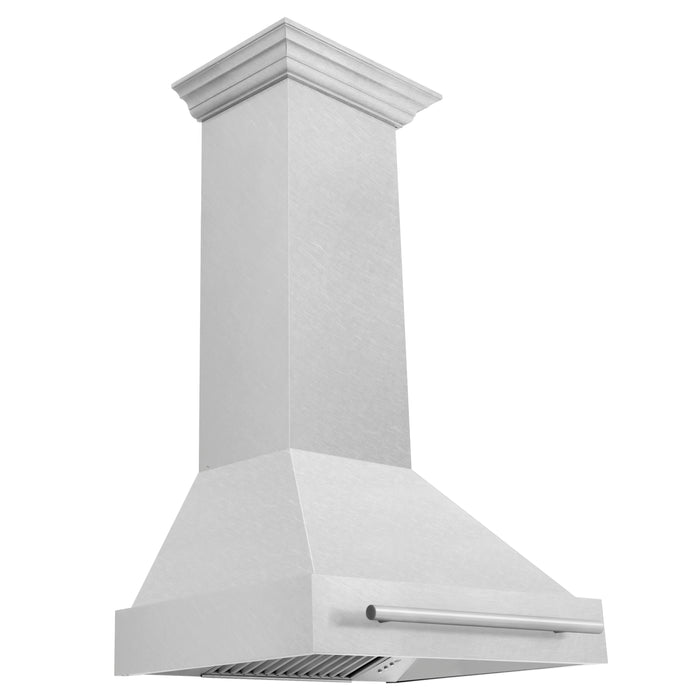 ZLINE 30" DuraSnow® Stainless Steel Range Hood with Color Shell Options (8654SNX-30)